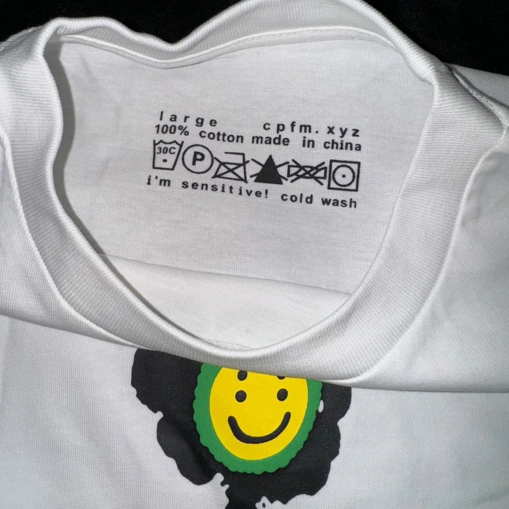 CPFM x Kaws Skeleton Tee (White) - Picture 3 of 5